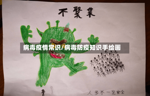 病毒疫情常识/病毒防疫知识手绘画