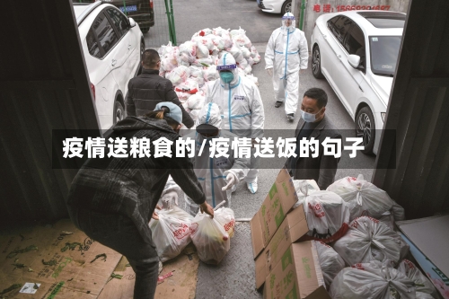 疫情送粮食的/疫情送饭的句子-第2张图片