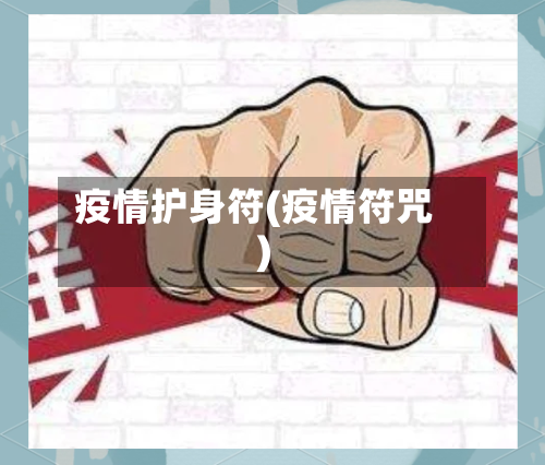 疫情护身符(疫情符咒)