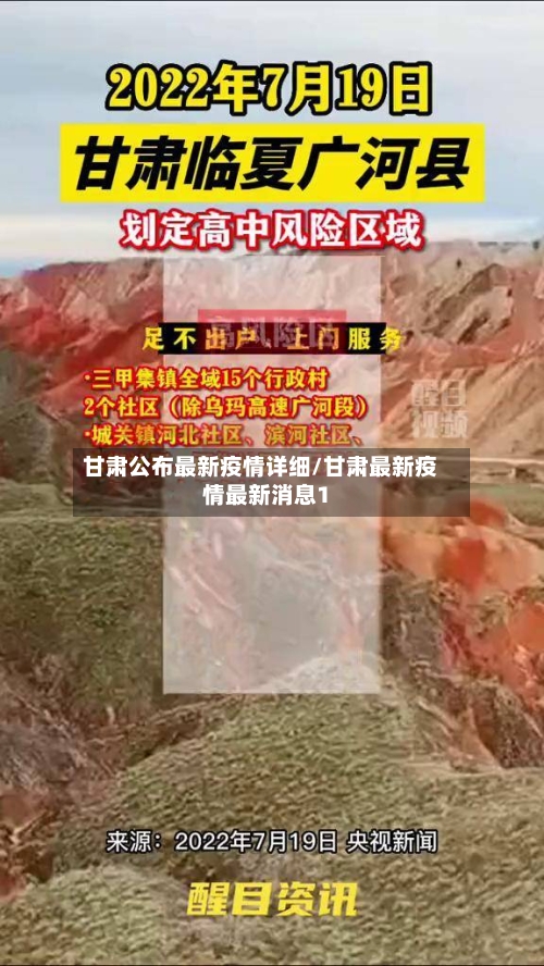 甘肃公布最新疫情详细/甘肃最新疫情最新消息1-第3张图片