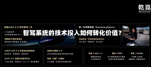 智驾系统的技术投入如何转化价值？