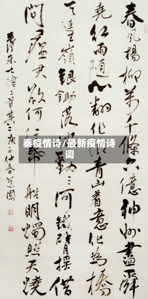 秦疫情诗/最新疫情诗词