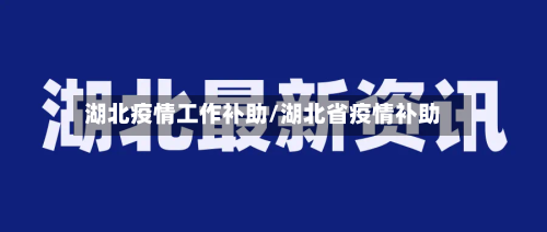 湖北疫情工作补助/湖北省疫情补助-第2张图片