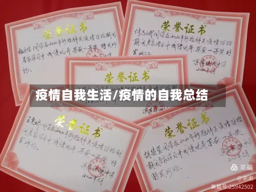 疫情自我生活/疫情的自我总结