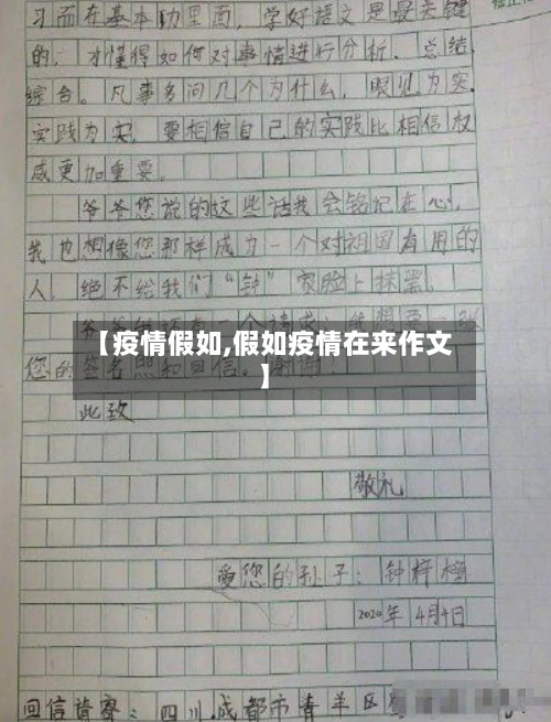 【疫情假如,假如疫情在来作文】-第2张图片