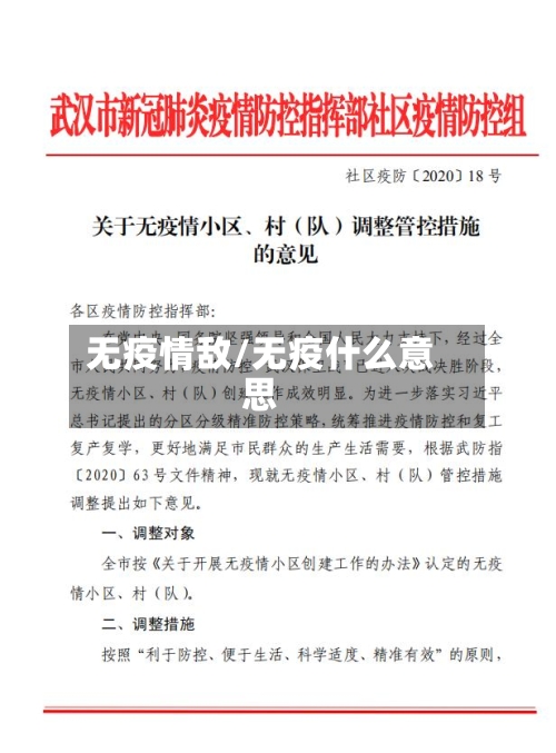 无疫情敌/无疫什么意思-第3张图片