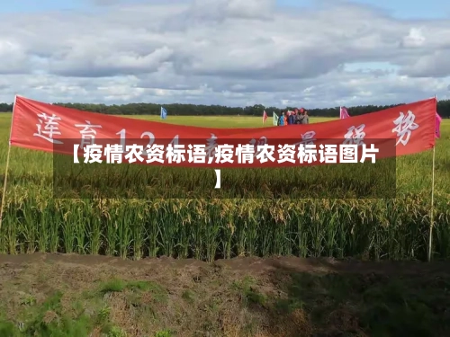 【疫情农资标语,疫情农资标语图片】