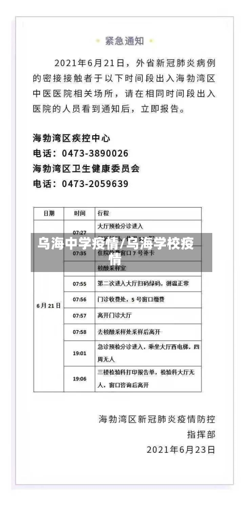 乌海中学疫情/乌海学校疫情-第2张图片