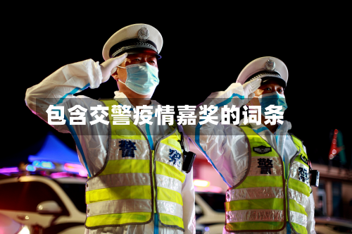 包含交警疫情嘉奖的词条-第2张图片