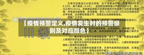 【疫情预警定义,疫情发生时的预警级别及对应颜色】-第3张图片