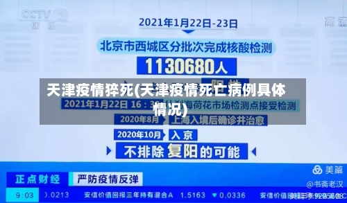 天津疫情猝死(天津疫情死亡病例具体情况)