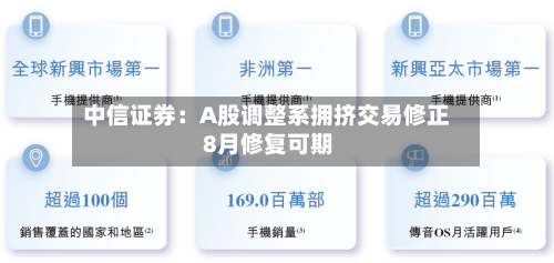 中信证券：A股调整系拥挤交易修正 8月修复可期-第2张图片