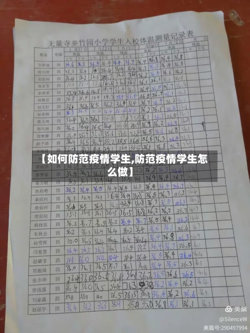 【如何防范疫情学生,防范疫情学生怎么做】-第2张图片