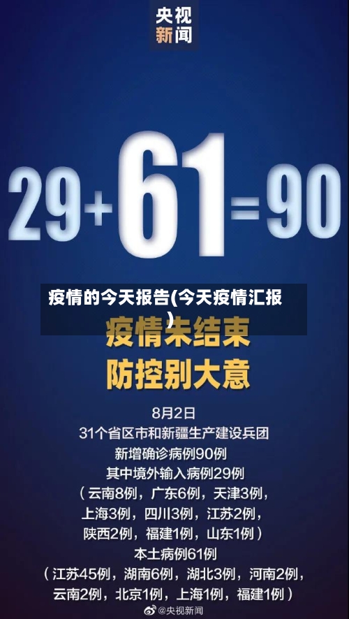 疫情的今天报告(今天疫情汇报)