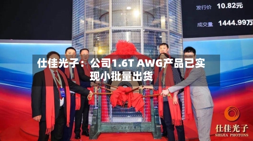 仕佳光子：公司1.6T AWG产品已实现小批量出货-第3张图片