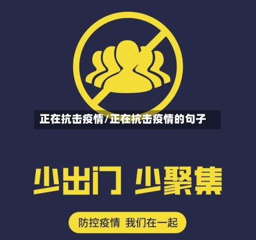 正在抗击疫情/正在抗击疫情的句子-第2张图片