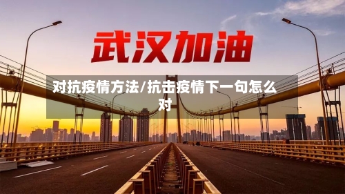 对抗疫情方法/抗击疫情下一句怎么对