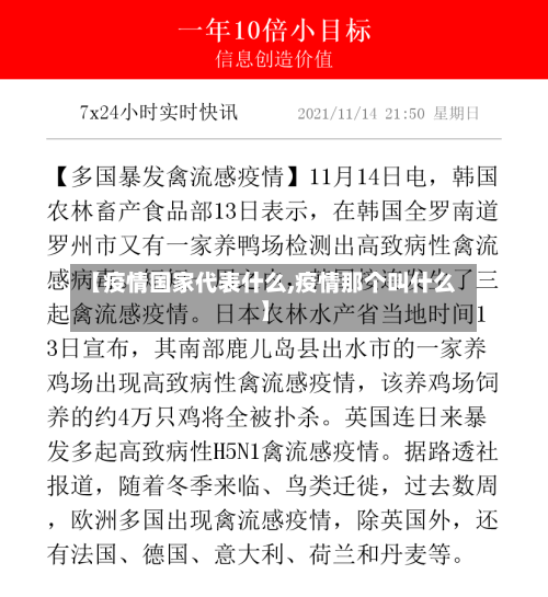 【疫情国家代表什么,疫情那个叫什么】-第3张图片