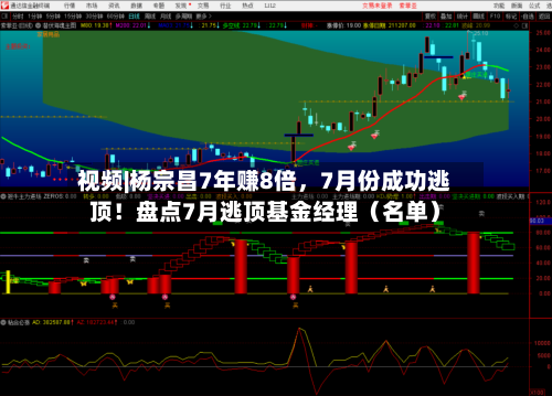 视频|杨宗昌7年赚8倍，7月份成功逃顶！盘点7月逃顶基金经理（名单）-第3张图片