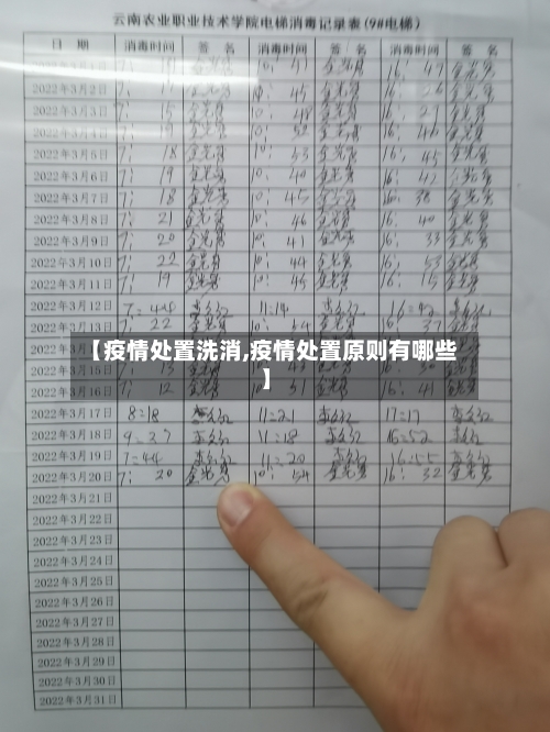 【疫情处置洗消,疫情处置原则有哪些】-第2张图片
