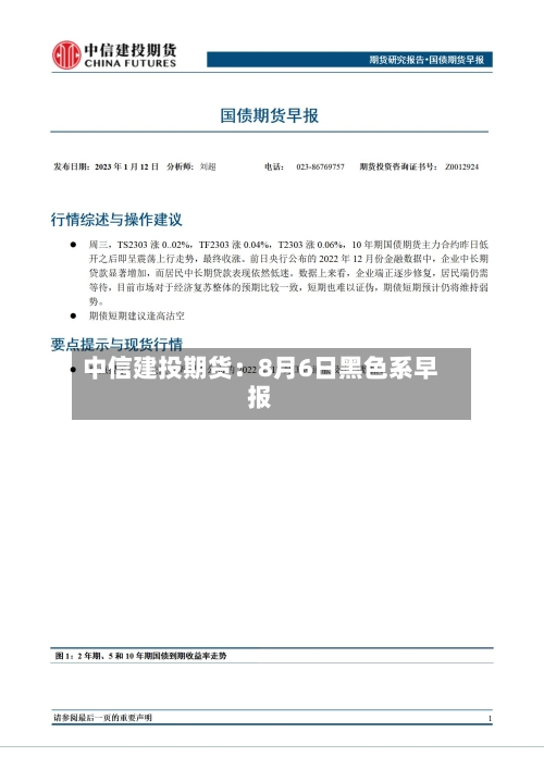 中信建投期货:8月6日黑色系早报-第3张图片