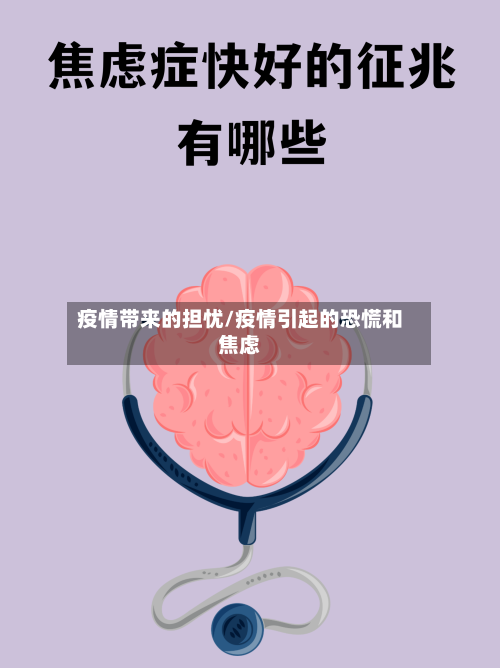 疫情带来的担忧/疫情引起的恐慌和焦虑