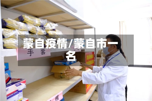 蒙自疫情/蒙自市一名