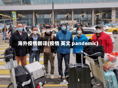 海外疫情翻译(疫情 英文 pandemic)-第2张图片