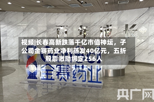 视频|长春高新跌落千亿市值神坛，子公司金赛药业净利蒸发40亿元	，五折股票激励绑定256人-第2张图片