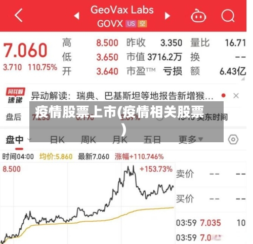 疫情股票上市(疫情相关股票)-第3张图片