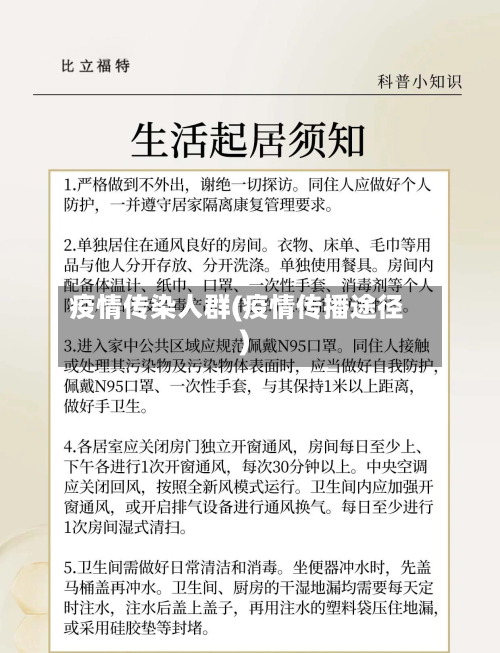 疫情传染人群(疫情传播途径)