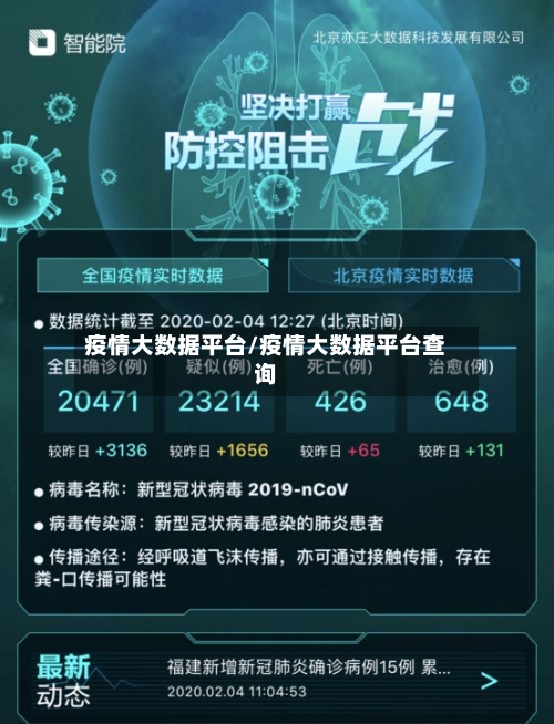 疫情大数据平台/疫情大数据平台查询