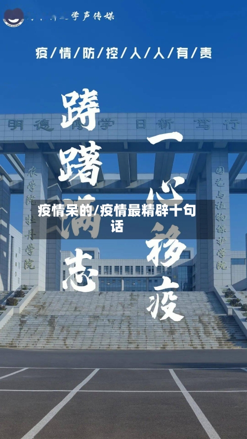 疫情呆的/疫情最精辟十句话