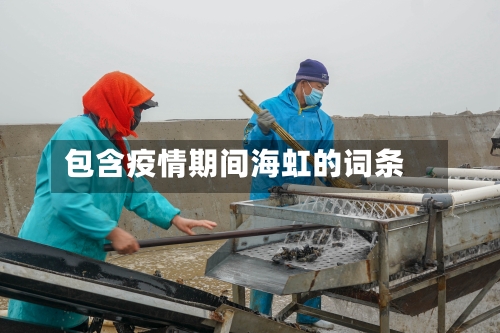 包含疫情期间海虹的词条
