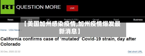 【美国加州感染疫情,加州疫情爆发最新消息】-第2张图片