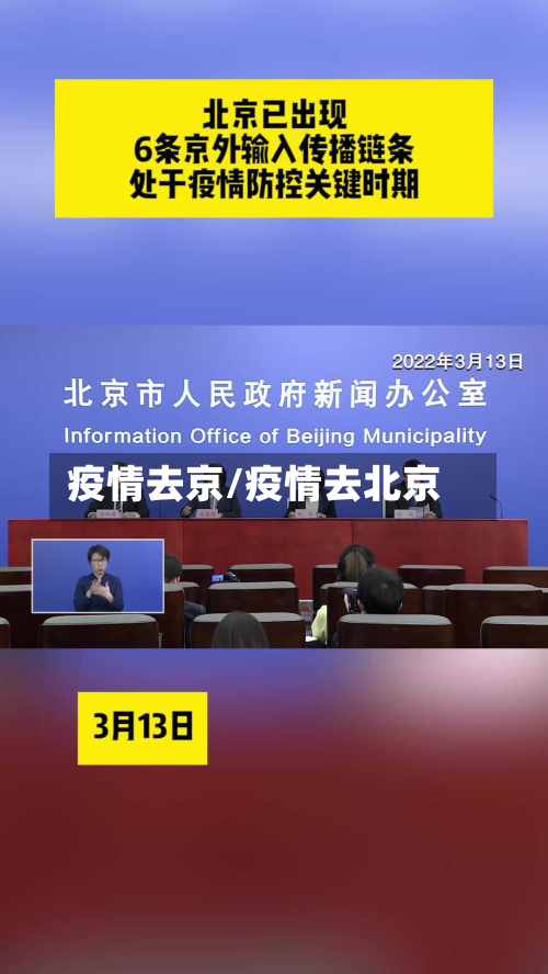疫情去京/疫情去北京