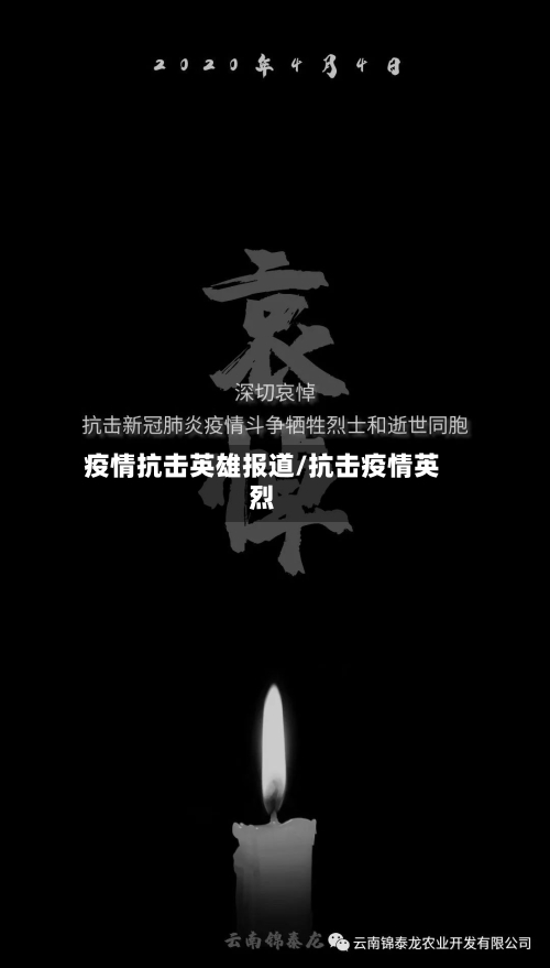 疫情抗击英雄报道/抗击疫情英烈-第3张图片