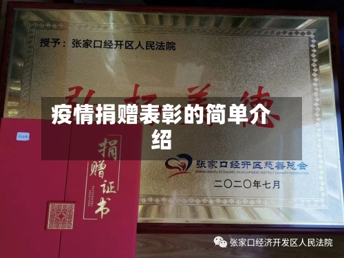 疫情捐赠表彰的简单介绍-第2张图片