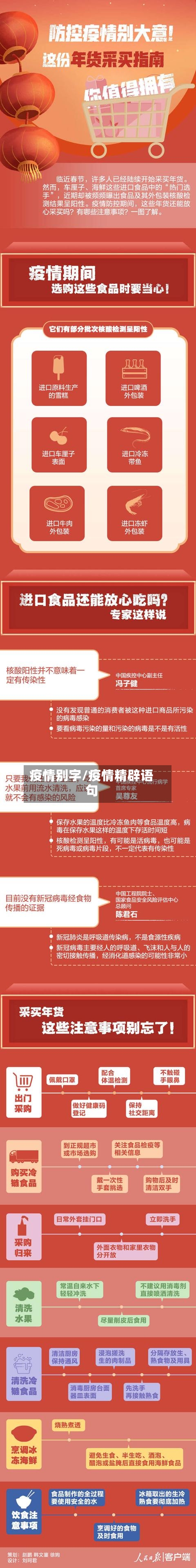 疫情别字/疫情精辟语句