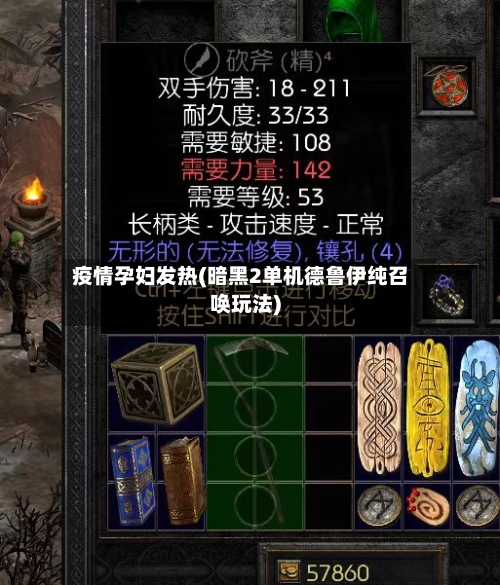 疫情孕妇发热(暗黑2单机德鲁伊纯召唤玩法)-第3张图片
