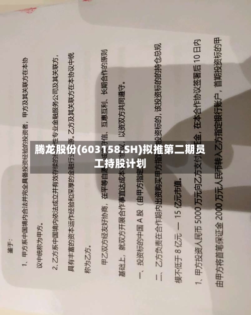 腾龙股份(603158.SH)拟推第二期员工持股计划-第2张图片